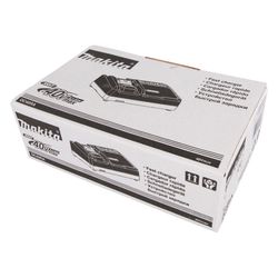 Makita Schnellladegerät XGT DC40RA, 40V, Ladezeit 22-50 min... MAKITA-191E07-8 0088381556354 (Abb. 1)