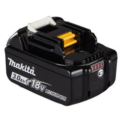 Makita Akku LXT BL1830B, 18V 3,0Ah Li-Ion mit Ladezustandsanzeige... MAKITA-197599-5  (Abb. 1)