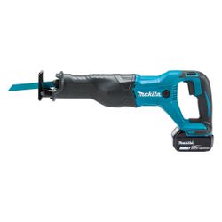 Makita Akku-Säbelsäge DJR186ZK, 18V 0-2.800 min-1 32mm Hubhöhe, 255mm Schnitttiefe Holz, 130mm Schn... MAKITA-DJR186ZK  (Abb. 1)