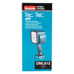 Makita Akku-LED-Arbeitsleuchte DML812, 18 V, 1.250 lm, 640 m Leuchtweite... MAKITA-DEBDML812  (Abb. 1)
