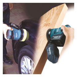 Makita Akku-Exzenterschleifer DBO180, 18V, 125mm, 7.000-11.000 min-1, 2,8mm Schwingkreis... MAKITA-DBO180Z  (Abb. 1)