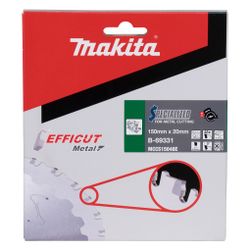 Makita Kreissägeblatt EFFICUT B-69331, 150x1,1x20mm 48 Zähne, Stahl, B-69331... MAKITA-B-69331 0088381548199 (Abb. 1)