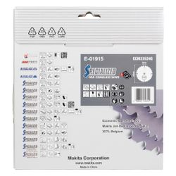 Makita Kreissägeblatt Efficut 235x30x2,2mm, 24 Zähne, 20 Grad Zahnwinkel... MAKITA-E-01915 0088381556149 (Abb. 1)