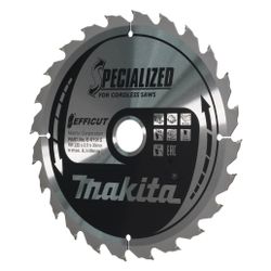 Makita Kreissägeblatt Efficut 235x30x2,2mm, 24 Zähne, 20 Grad Zahnwinkel... MAKITA-E-01915 0088381556149 (Abb. 1)