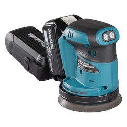 Makita Akku-Exzenterschleifer DBO180, 18V, 125mm, 7.000-11.000 min-1, 2,8mm Schwingkreis... MAKITA-DBO180Z  (Abb. 1)