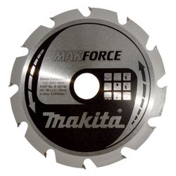 Makita Kreissägeblatt MAKFORCE B-32144, 190mm, 30mm Bohrung, 12 Zähne, 2,4mm Schnittbreite, 20 Grad ... MAKITA-B-32144  (Abb. 1)