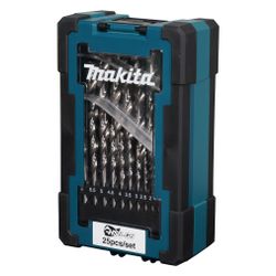 Makita Bohrer-Set D-78368, 1-13mm, HSS-GS, 25-teilig... MAKITA-D-78368  (Abb. 1)