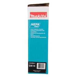 Makita Staubabsaugung DX14, Bohr-ø 28mm, Bohrtiefe 260mm, 400ml, 1,6kg... MAKITA-191E60-4 0088381560108 (Abb. 1)