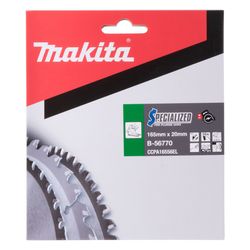 Makita Kreissägeblatt Specialized B-56770, 165x2,0x20mm, Holz/Aluminium... MAKITA-B-56770  (Abb. 1)