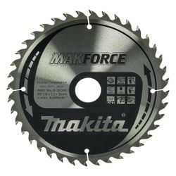 Makita Kreissägeblatt MAKFORCE B-32340, 190mm, 30mm Bohrung, 40 Zähne, 2,2mm Schnittbre... MAKITA-B-32340 0088381421157 (Abb. 1)