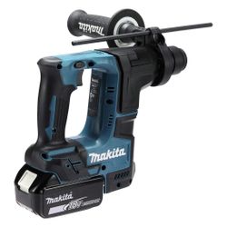Makita Akku-Bohrhammer DHR171RAJ, 18V, 1,2J, 17mm, SDS-Plus, inkl. 2 Akkus und Ladegerät... MAKITA-DHR171RAJ  (Abb. 1)