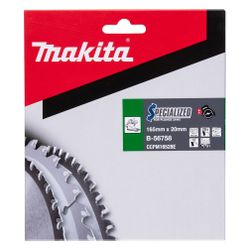 Makita Kreissägeblatt Specialized B-56758, 165x20mm, 28 Zähne, Holz/Aluminium... MAKITA-B-56758  (Abb. 1)
