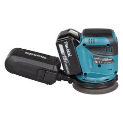 Makita Akku-Exzenterschleifer DBO180, 18V, 125mm, 7.000-11.000 min-1, 2,8mm Schwingkreis... MAKITA-DBO180Z  (Abb. 1)