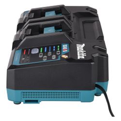 Makita Doppel-Schnellladegerät XGT DC40RB, 40V, Ladezustandsanzeige... MAKITA-191N09-8 0088381579117 (Abb. 1)