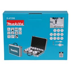 Makita Lochsägen-Set D-47298, 19-75mm 38mm Schnitttiefe, HSS-BiM... MAKITA-D-47298 0088381424370 (Abb. 1)