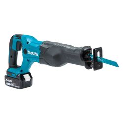 Makita Akku-Säbelsäge DJR186ZK, 18V 0-2.800 min-1 32mm Hubhöhe, 255mm Schnitttiefe Holz, 130mm Schn... MAKITA-DJR186ZK  (Abb. 1)