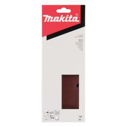 Makita Schleifpapier P-31865, 93x230mm, 8 Loch, P100, Aluminiumoxid, braun... MAKITA-P-31865  (Abb. 1)
