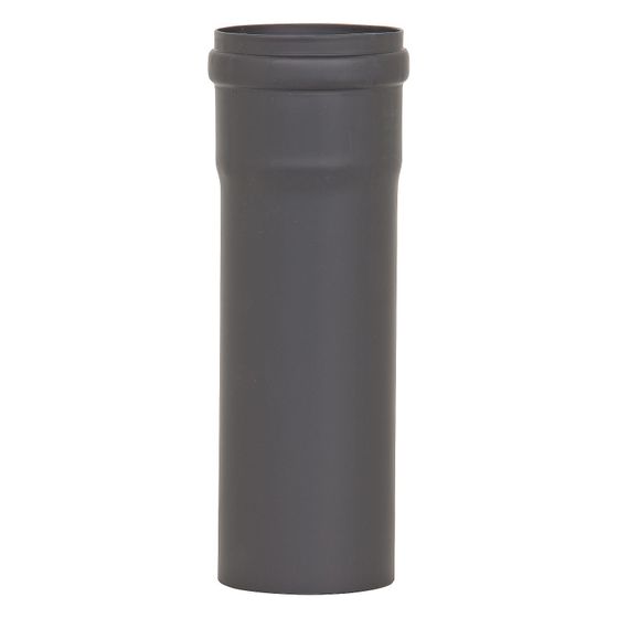 MCZ Pellet-Abgasrohr 250mm, DN 80, Stahl lackiert, Schwarz