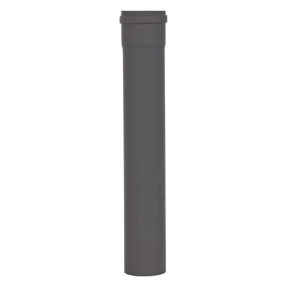 MCZ Pellet-Abgasrohr 500mm, DN 80, Stahl lackiert, Schwarz