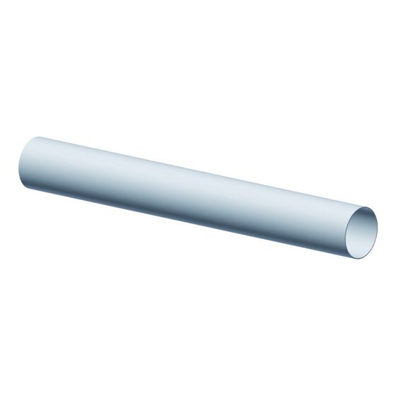 Meltem Luftrohr M-WRG-LR 100, DN 100 1m, 200111