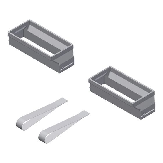 Meltem Adapter-Kit U2, für den Einbau von M-WRG-II-Geräten in Montageset U2
