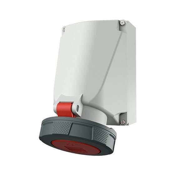 Mennekes 63A5P 6H400V Wanddose IP67 136A **