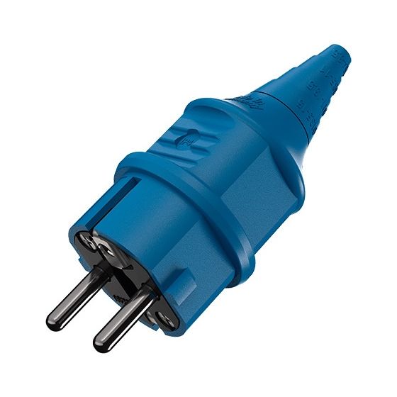Mennekes 16A2P+E 230V 10838 SCHUKO-STECKER BLAU