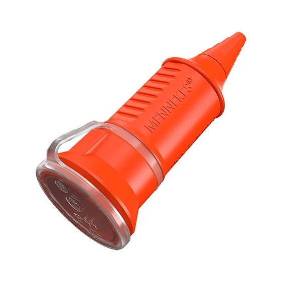 Mennekes 16A2P+E 230V 10842 SCHUKO-Kupplung orange IP44