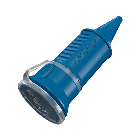 Mennekes 16A2P+E 230V 10843 SCHUKO-Kupplung blau IP44
