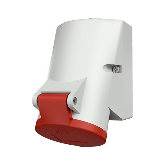 Mennekes 16A5P 6H400V Wanddose 3331 TwinCONTACT IP44