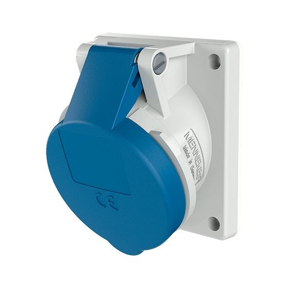 Mennekes 16A3P 6H230V Anbaudose 1632 TwinCONTACT IP44