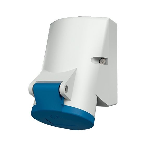 Mennekes 16A3P 6H230V Wanddose 1720 TwinCONTACT IP44