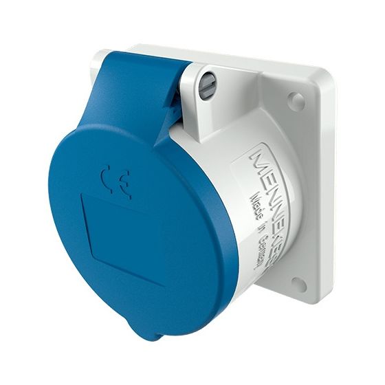 Mennekes 16A3P 6H230V Anbaudose 1668 TwinCONTACT IP44