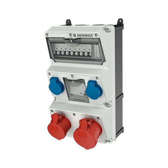 Mennekes Steckdosen-Kombination 930013 AMAXX 2CEE 32A/16A 5P 2xSchuko