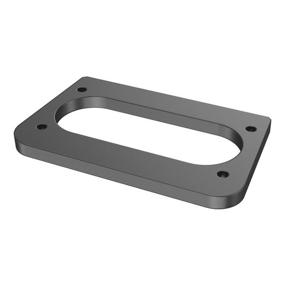 Mennekes Montageset 1 18514 Fundamentplatte für Ladesäulen