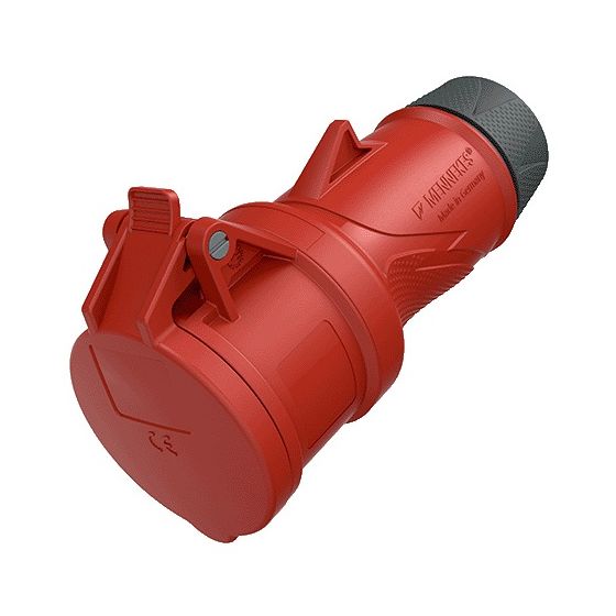 Mennekes Kupplung 14522 PowerTOP Xtra S m. SafeCONTACT 16A 5p