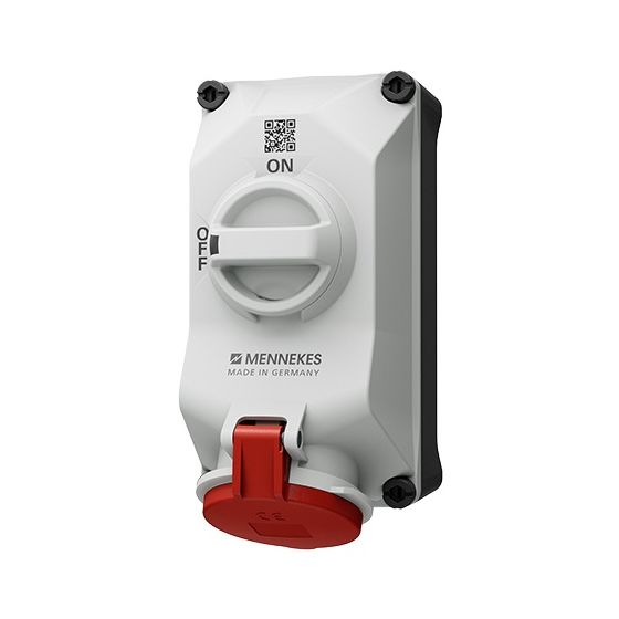 Mennekes Wandsteckdose 5603506G abschaltbar-verriegelt