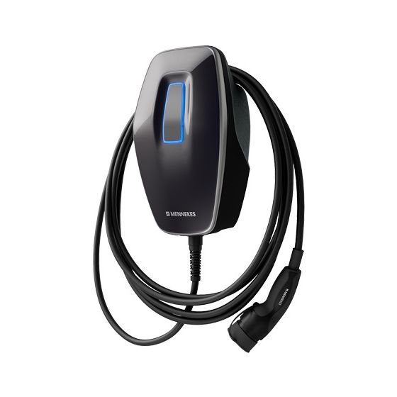 Mennekes Wallbox AMTRON 4You 110 22KW,7,5mLadekabel,Schwarz 1311202205BK