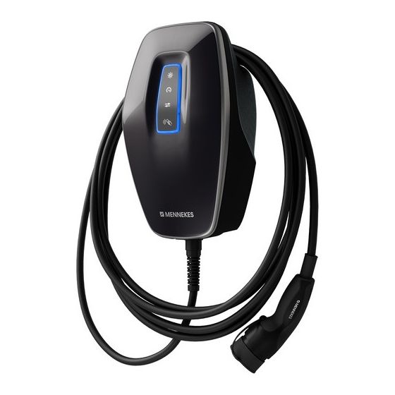 Mennekes Wallbox AMTRON 4You 310 11KW,7,5mLadekabel,Schwarz 1313201205BK