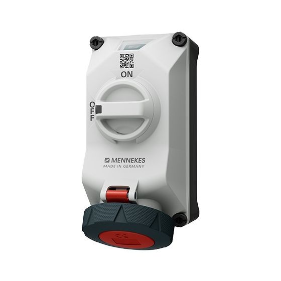 Mennekes Wandsteckdose DUOi R 5714403G 32A4P3h 440V IP69