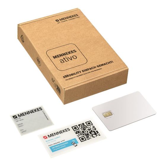 Mennekes ativo 4Business Paket m 18615MA SIM-Karte