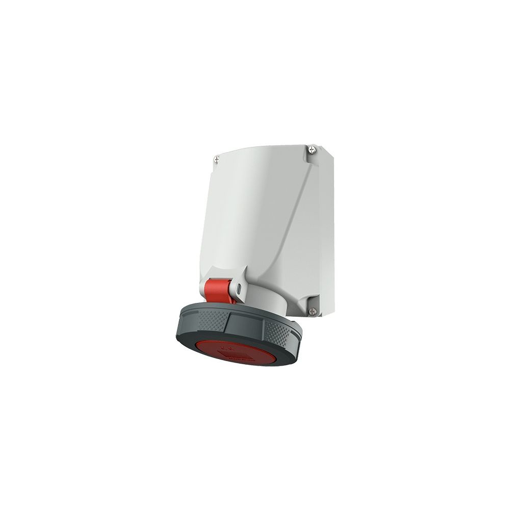 Mennekes 63A5P 6H400V Wanddose IP67 136A **... MENNEKES-136A 4015394000631 (Abb. 1)