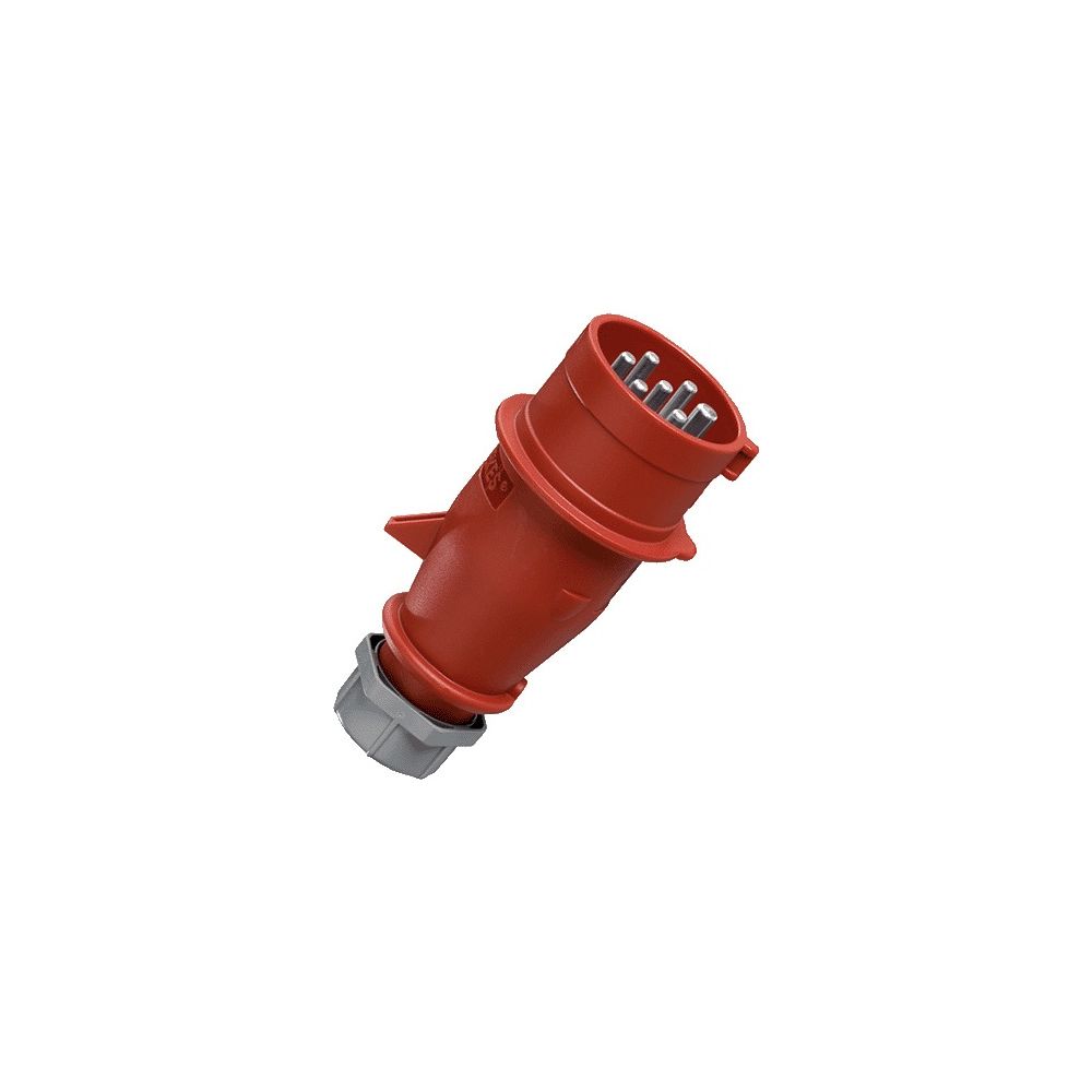 Mennekes 16A7P 6H400V Stecker AM-TOP 742 IP44 HW/VN... MENNEKES-742 4015394005674 (Abb. 1)