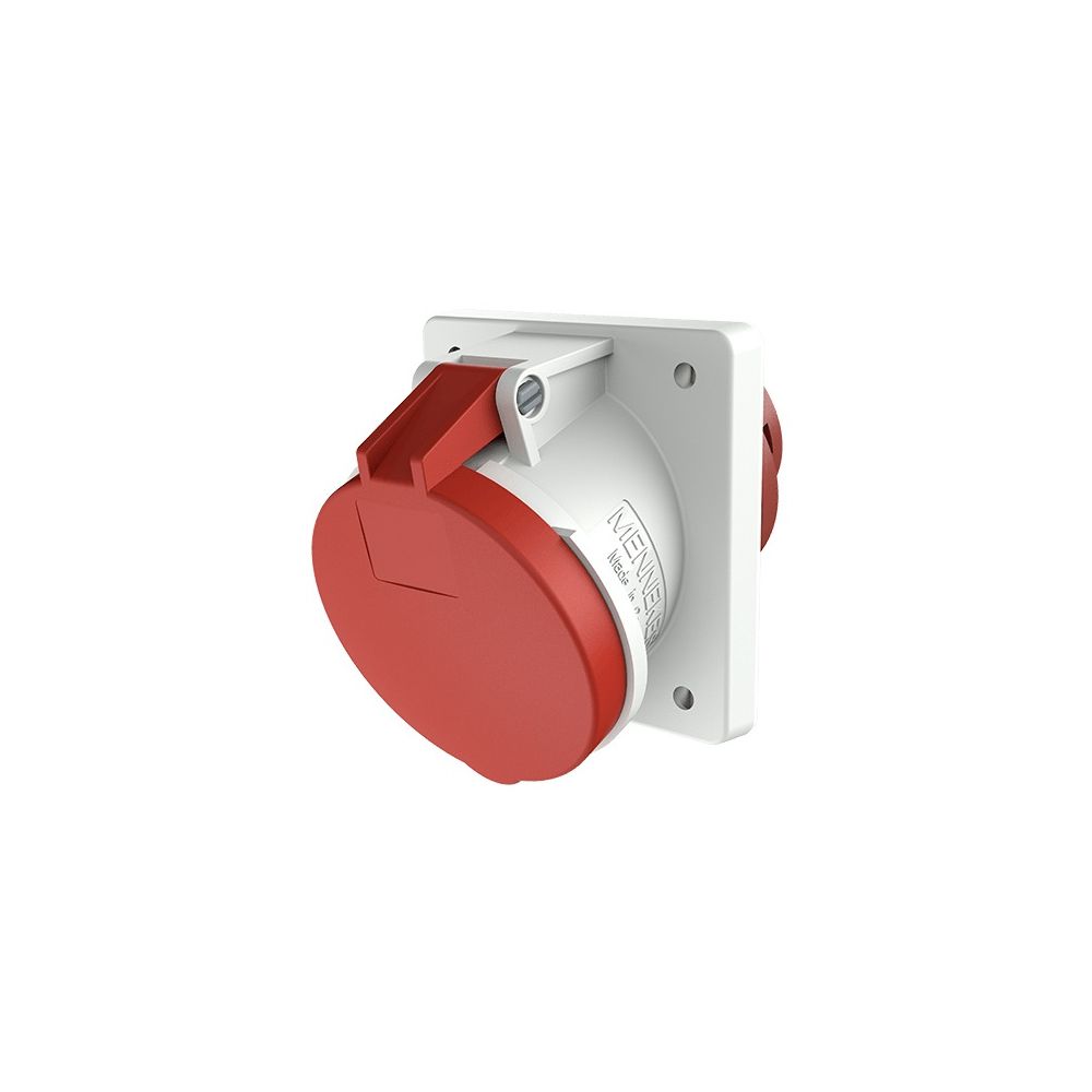Mennekes 63A5P 6H400V Anbaudose TA 1155A IP44 85x77mm... MENNEKES-1155A 4015394007890 (Abb. 1)