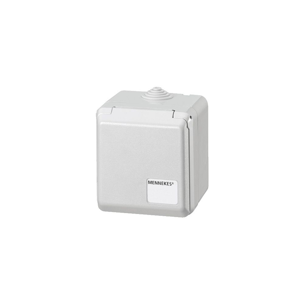 Mennekes 32A5P 6H400V Wanddose 4110 Cepex IP44 elektrograu... MENNEKES-4110 4015394021476 (Abb. 1)