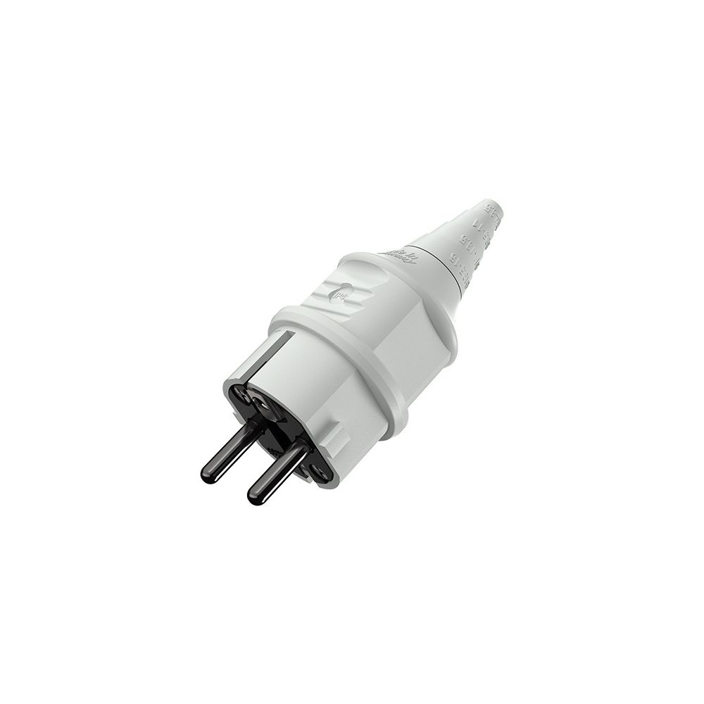 Mennekes 16A2P+E 230V 10749 SCHUKO-STECKER grau... MENNEKES-10749 4015394034780 (Abb. 1)