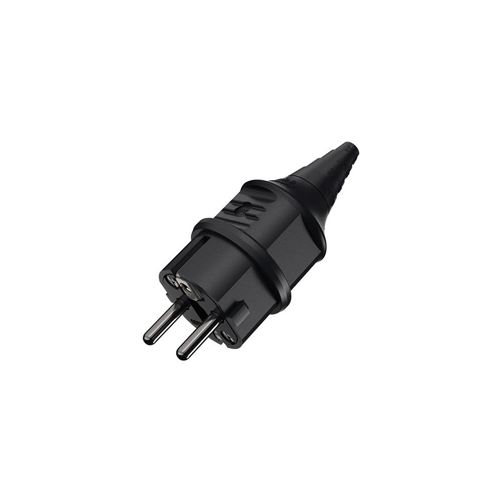 Mennekes 16A2P+E 230V 10754 SCHUKO-Stecker schwarz IP44... MENNEKES-10754 4015394034858 (Abb. 3)