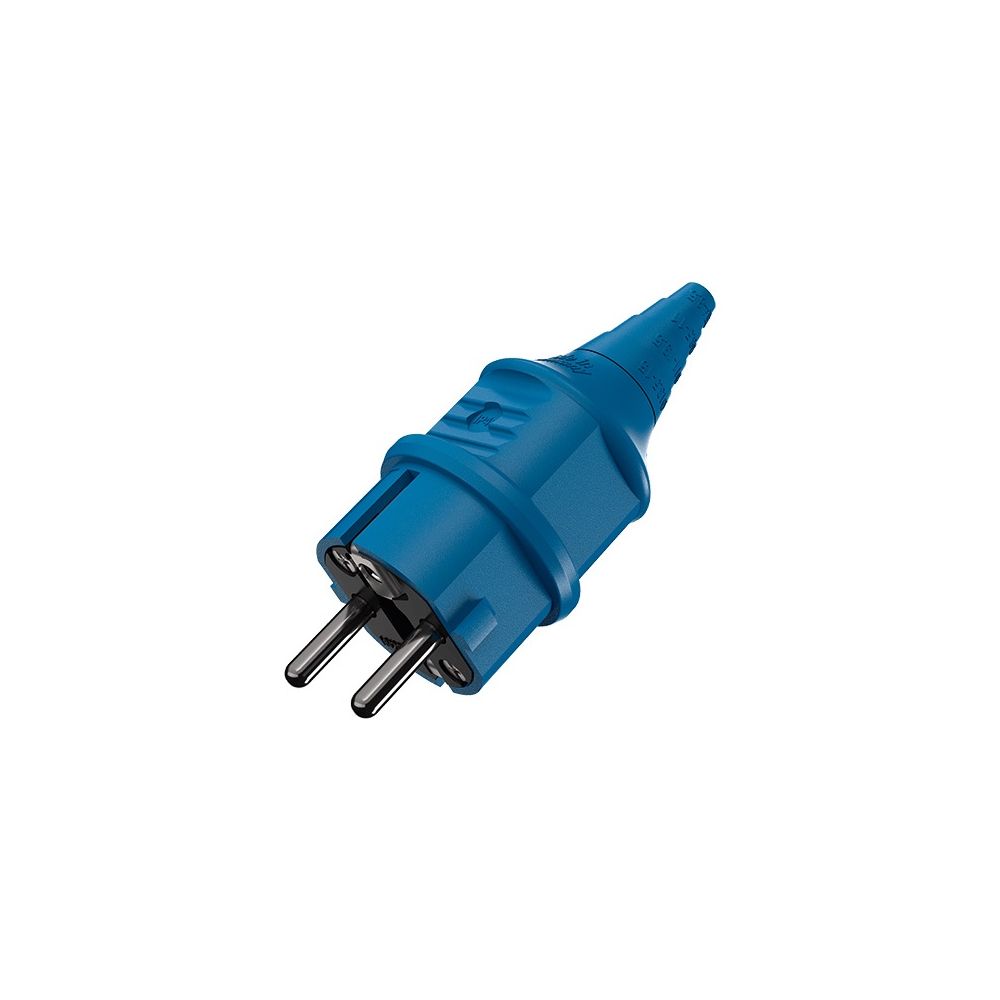 Mennekes 16A2P+E 230V 10838 SCHUKO-STECKER BLAU... MENNEKES-10838 4015394035596 (Abb. 3)