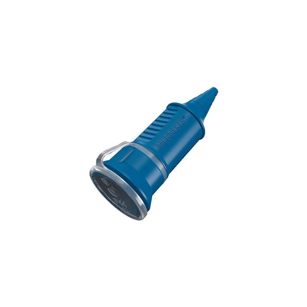 Mennekes 16A2P+E 230V 10843 SCHUKO-Kupplung blau IP44... MENNEKES-10843 4015394035626 (Abb. 1)