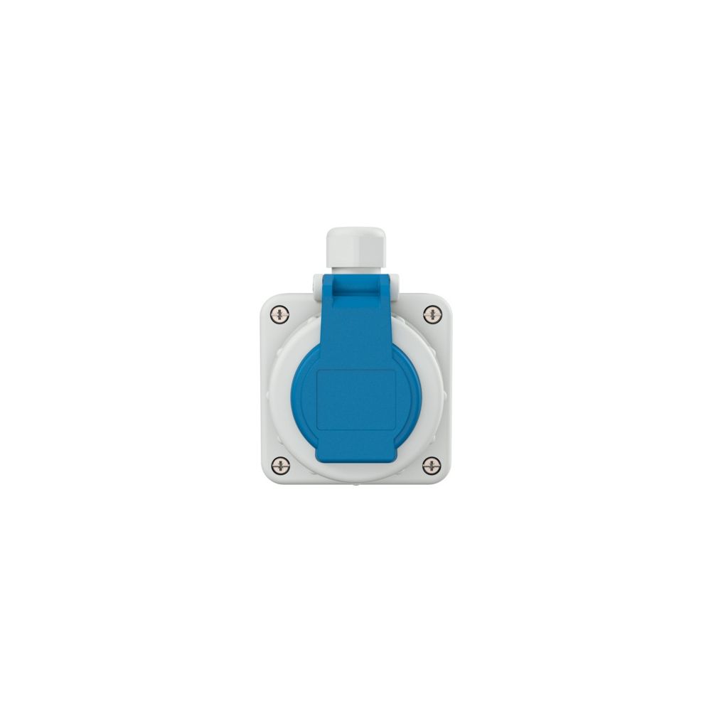Mennekes 16A2P+E 230V 10863 Schuko-Wanddose DWD AP blau... MENNEKES-10863 4015394035701 (Abb. 2)